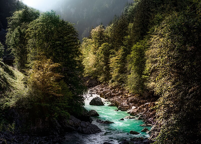 File:River Enns near Hieflau (29326118570).jpg