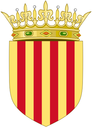 Royal arms of Aragon (Crowned).svg