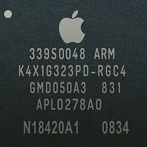 מעבד SOC מדגם APL0278 של אפל, אשר שימש באייפון 4 ואייפוד טאץ' 2