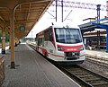 Szynobus SA105 jako pociąg osobowy z Piły Gł. do Wałcza