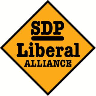 <span class="mw-page-title-main">SDP–Liberal Alliance</span> Electoral alliance in the United Kingdom