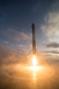 SES-10 Mission - Falcon 9 First Stage Landing (32996438264).jpg