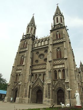 Illustrasjonsbilde av varen Cathedral of the Sacred Heart of Jinan