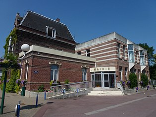Saint-Saulve (Nord, Fr) mairie.JPG