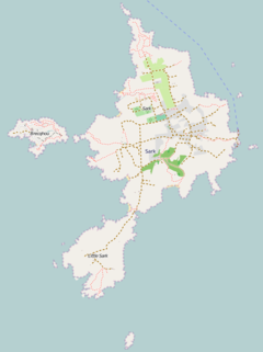 Mapa lokalizacyjna Sarku