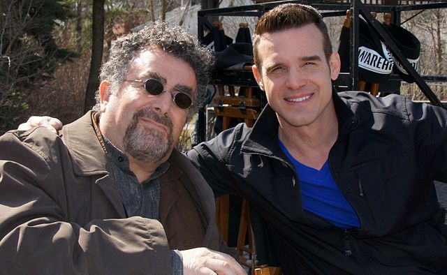 Rubinek with his Warehouse 13 costar Eddie McClintock