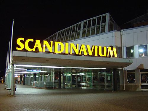 Het Scandinavium in Göteborg: de locatie voor het Eurovisiesongfestival 1985.