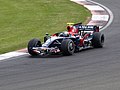 Vettel testing at Silverstone