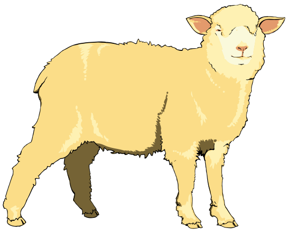 clipart of sheep - photo #48