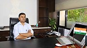 Thumbnail for File:Shri Raj Kumar Singh taking charge as the Minister of State (Independent Charge) for Power, in New Delhi on May 31, 2019.jpg