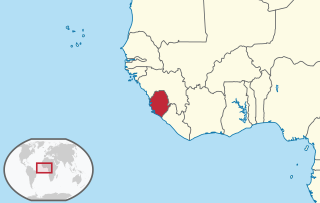 Sierra Leone asendikaart