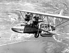 Sikorsky PS-3, serving  as a transport for the Eleventh Naval district. VJ-5 D11-4 (8285), photographed in March 1930