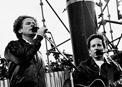 Folk rock musicians Simon & Garfunkel performing in Dublin SimonandGarfunkel.jpg