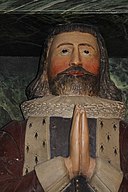 Sion Trevor - John Trevor (1563–1630) memorial St Cynfarch Ch, Hope, Flintshire Cymru Wales 08.jpg
