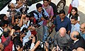 Sir Ben Kingsley, who portrayed Gandhi in the Oscar winning film, interacting with the media, during the 40th International Film Festival (IFFI-2009), at Panaji, Goa on November 30, 2009.jpg