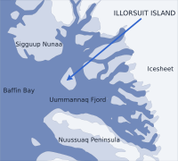 location of Illorsuit Island