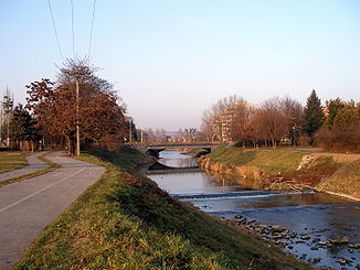 Torysa lähellä Prešovia
