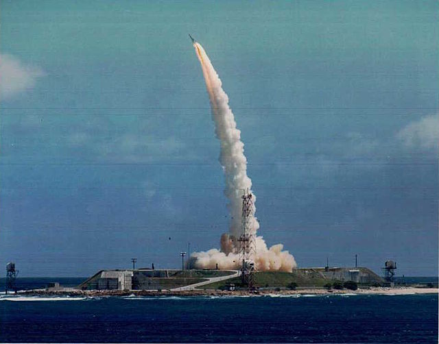 The Sprint missile was the main weapon in the Nike-X system, intercepting enemy ICBM warheads only seconds before they exploded.