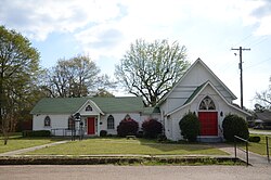 St. Barnabas Gereja Episkopal, Mandor, AR, 1 dari 4.JPG