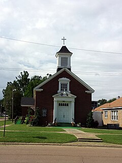 St. John the Baptist Catholic Church (Brinkley, Arkansas) Historic church in Arkansas, United States