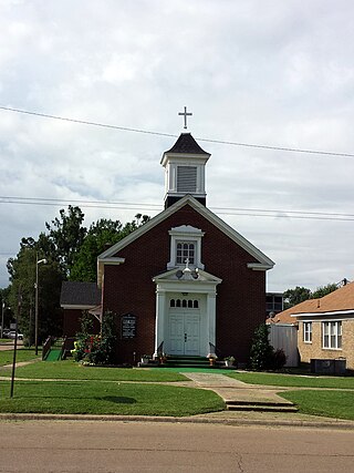 <span class="mw-page-title-main">St. John the Baptist Catholic Church (Brinkley, Arkansas)</span> Historic church in Arkansas, United States