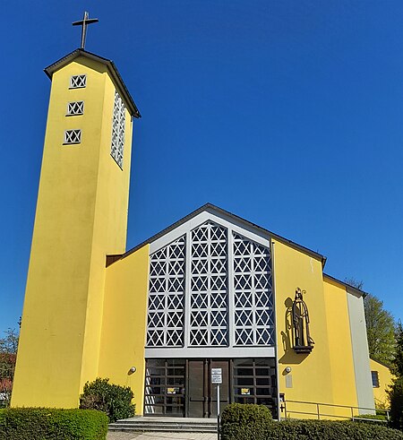 St. Martin Dietzenbach Westansicht