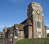 St Ethelburga Gereja, Bulverhythe, Hastings.JPG