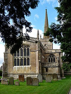 St Lawrence Church, Lechlade Church in Gloucestershire, England