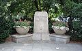 Memorial stone for the victims of the Stalinism