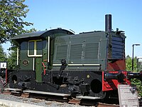 Locomotor NS 323, Njonken it Stasjonsgebou (2007)