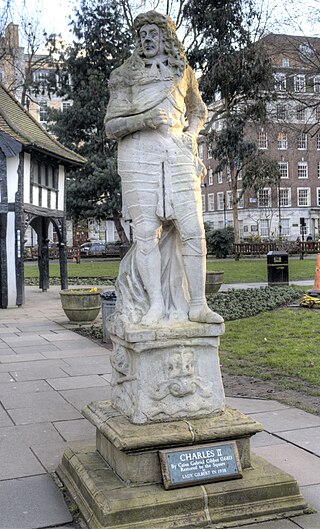 <span class="mw-page-title-main">Statue of Charles II, Soho Square</span> Statue in London by Caius Gabriel Cibber