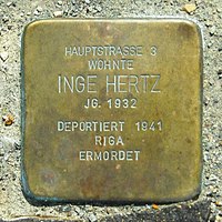 Stolperstein Inge Hertz Bonfeld 2019-04-01 SDIM9941.jpg