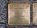 der Stolperstein für Rosa Katz