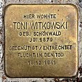 Toni Witkowski, Witzlebenplatz 4, Berlin-Charlottenburg, Deutschland