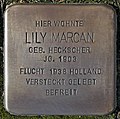 Stumbling block for Lily Marcan (Pauliplatz 11)