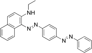 <span class="mw-page-title-main">Sudan Red 7B</span> Chemical compound