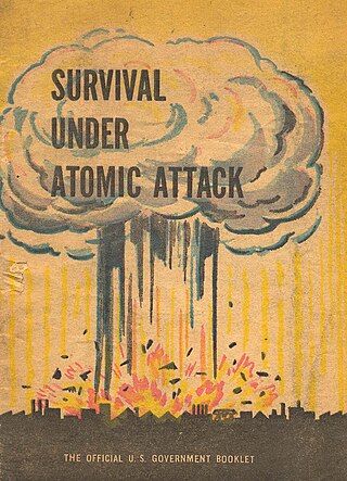 <i>Survival Under Atomic Attack</i> United States government booklet for use during nuclear war