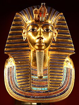 Tutankhamun's mask 18 December 2015