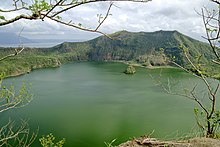 Kalderové jezero Crater Lake.