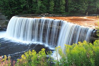 Tahquamenon Falls Series of waterfalls on the Tahquamenon River in Michigan, United States