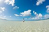 Japan is not always crowded — like this beach in Taketomi, Okinawa