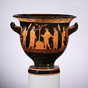 Terracotta bell-krater (bowl for mixing wine and water) MET DP114770.jpg