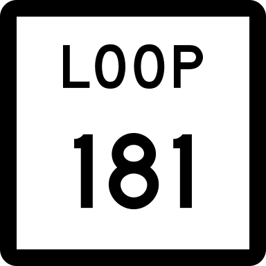 File:Texas Loop 181.svg