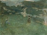 Thumbnail for File:The Hermit Thrush, 1890 by Thomas Wilmer Dewing.jpg