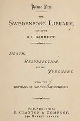 The Swedenborg Library Vol 1 (1875) compiled by Benjamin Fiske Barrett