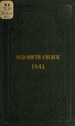 Thumbnail for File:The confession of faith and form of covenant of the Old South Church, in Boston, Massachusetts .. (IA confessionoffait00olds 0).pdf