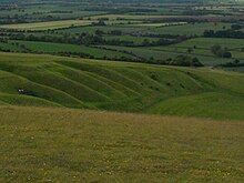 The Giant's Stair, taken from White Horse Hill