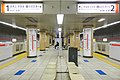 浅草線1・2番線ホーム（2022年12月）
