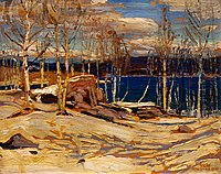 Spring Ice, Spring 1915. Private collection