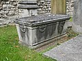 Mid-19th-century tomb of the Burchell family outside All Saints Church in Fulham. [31]